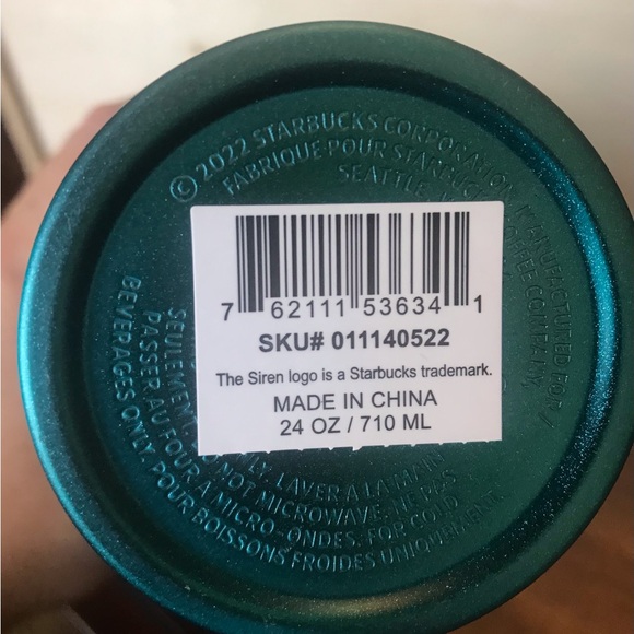 Starbucks Spring 2023 Limited- Purple Twilight Mermaid Stainless Steel Tumbler - Picture 8 of 8